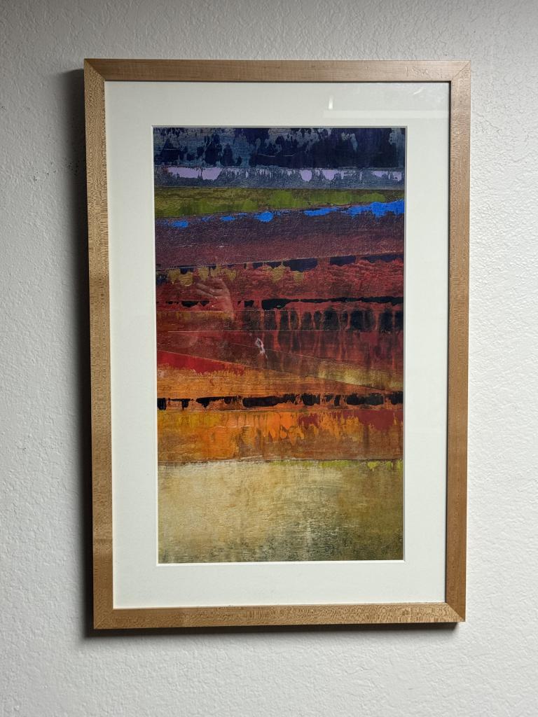 Sunset Cave Abstract #2 36x24 inches