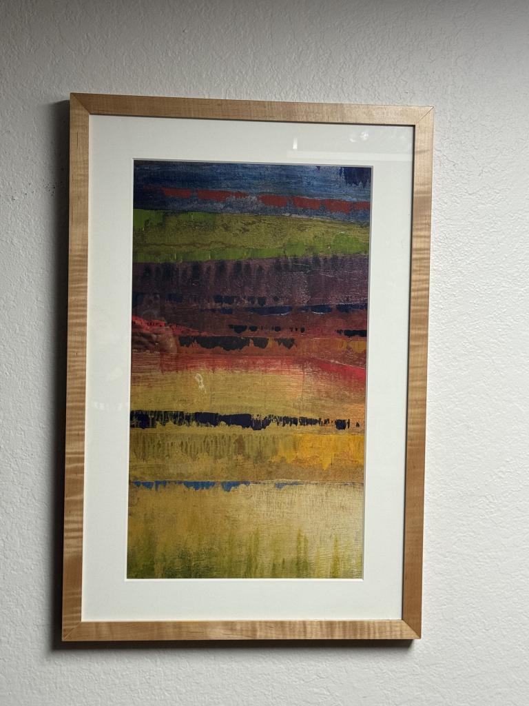 Sunset Cave Abstract #3 36x24 inches