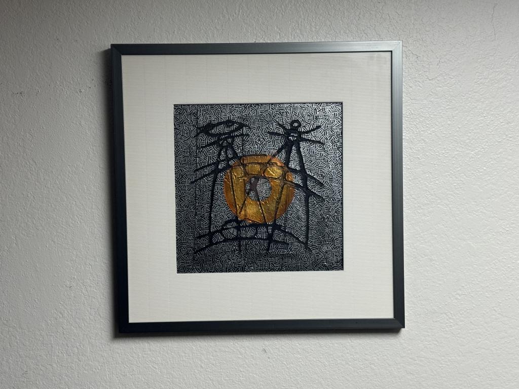 Third eye abstract 25x25 inch commercial art