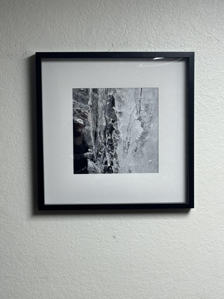 Ice Hiking 21x21 inch commercial art