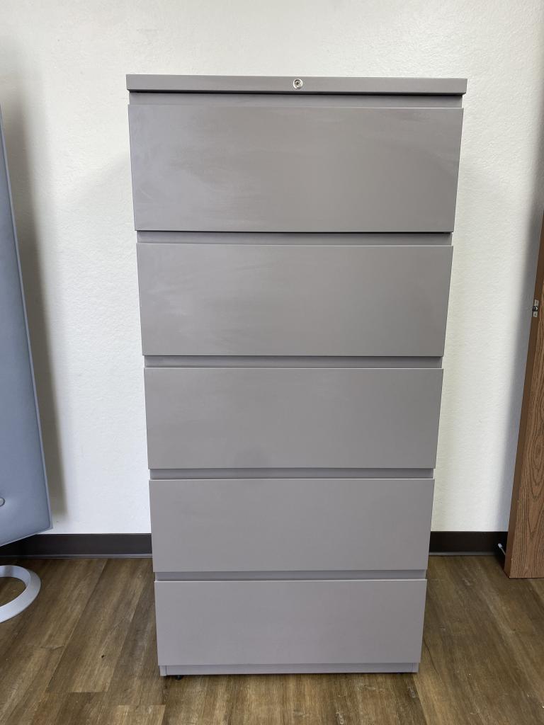 Steelcase 5 drawer lateral file cabinet