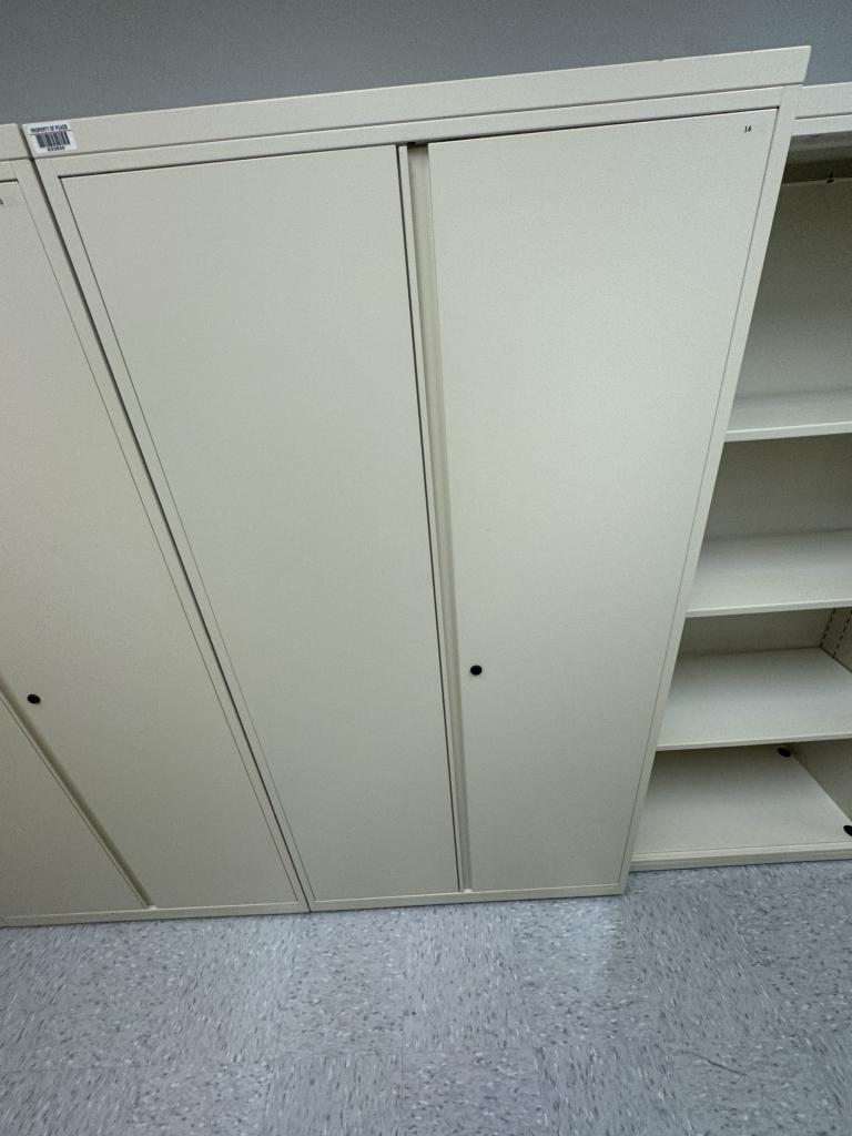 3ft wide Herman Miller Metal Storage Cabinet