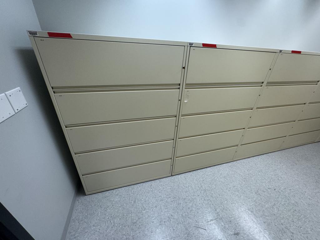 42in wide Herman Miller 5 Drawer Lateral File