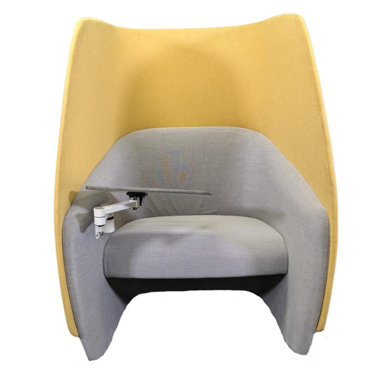 Steelcase Minion Yellow Lounge Laptop chair
