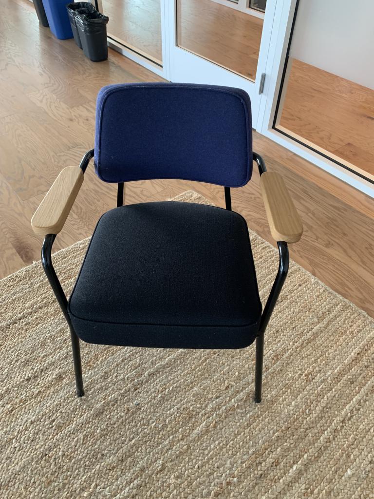 Vitra Executive Lounge Chairs Veneer & Plush