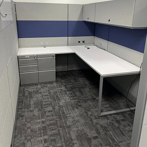 Ethospace Manager Station for office organization and workspace efficiency.