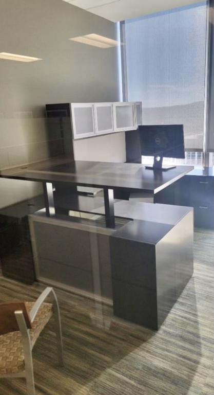 Indiana Driftwood Grey 6x9 Height Adj Exec