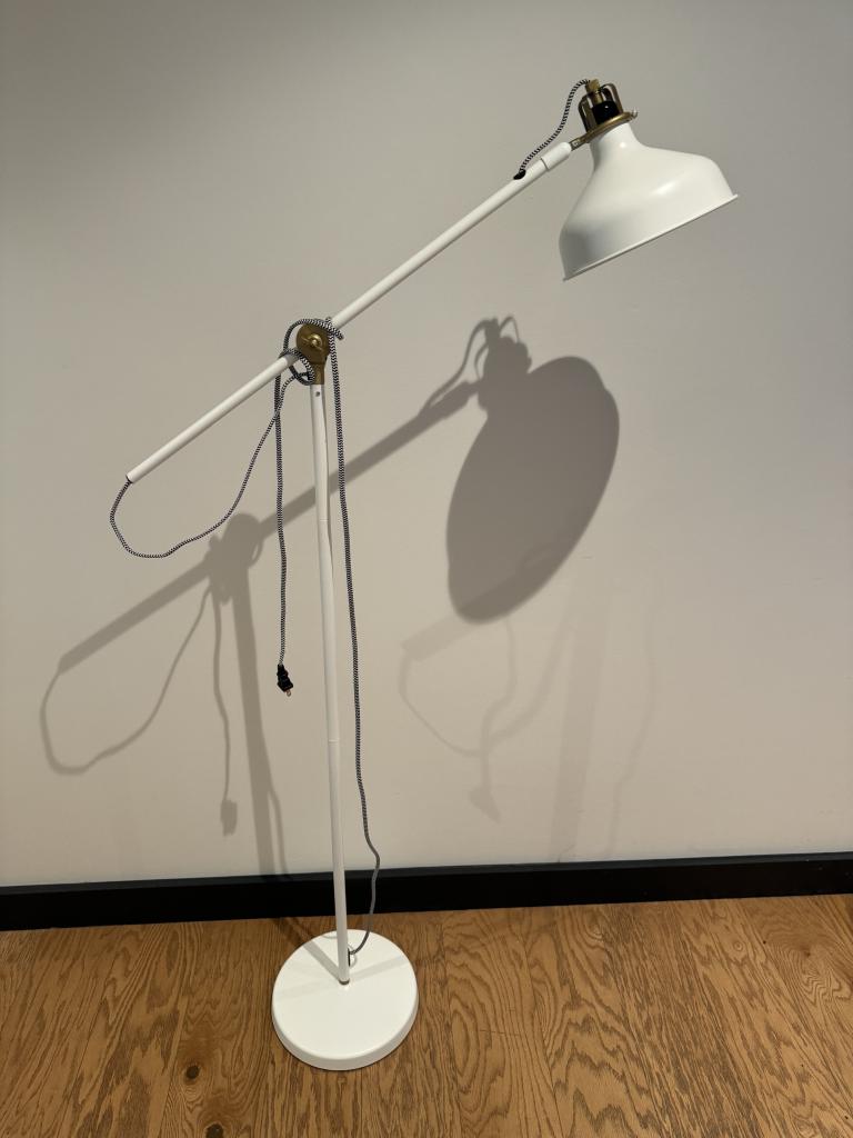 We Work White Designer and Adjustable Lamp