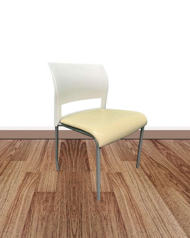 Steelcase Move Vinyl Seat Stacking chair