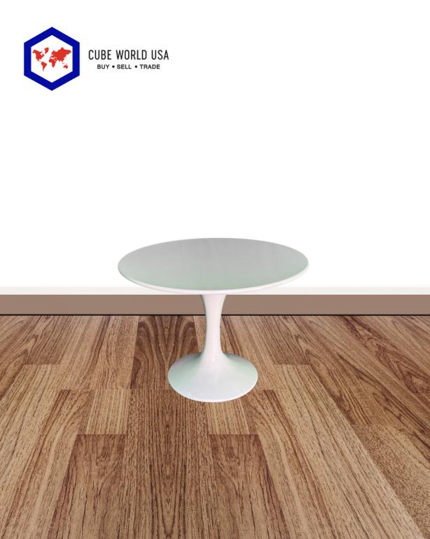 small Tulip white occasional table
