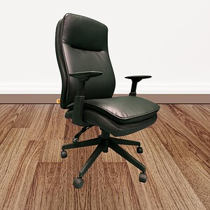 Quality Boss Black Ultra Plush Executive Ergonomic Office Chair for optimal comfort and support. Per.