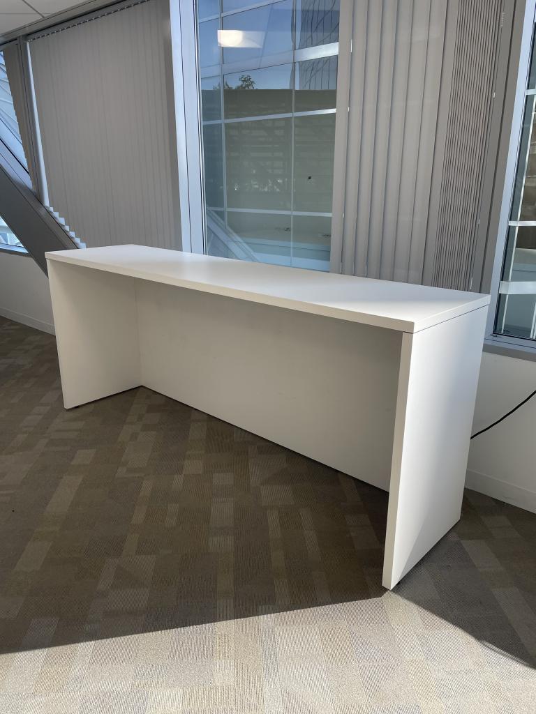 Steelcase Island 8x2ftx41inT bar height table