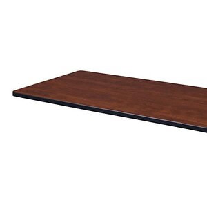 Rectangular wooden work surface for industrial and commercial use.