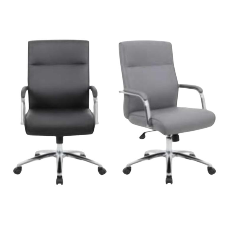 Ergonomic office chairs with passive support, ideal for executive workspaces and enhancing comfort.