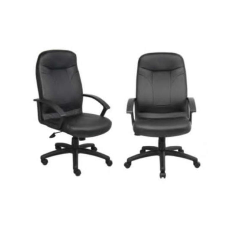 Quality BOSS Executive Office Chairs with durable polypropylene armrests for comfort and longevity.