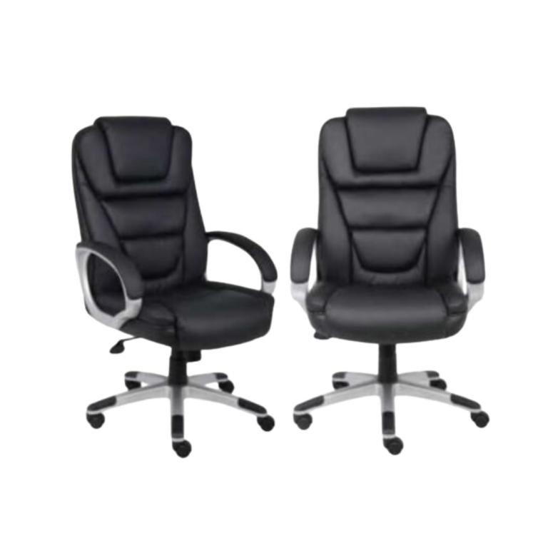 Quality black executive office chairs with ergonomic design, easy tool-free assembly for professiona.