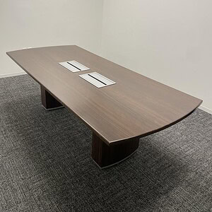 Knoll Espresso conference table in various sizes for modern office spaces.