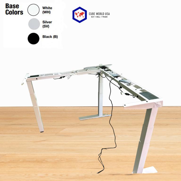 OFS Electric Height Adjustable L Base Only