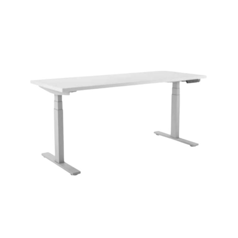 Adjustable height ergonomic desk for versatile workspace solutions.