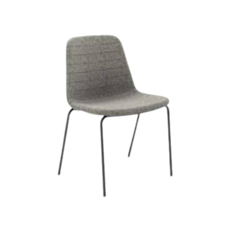 Bree Metal 4 Leg Fully Upholstered Chair for stylish interiors.