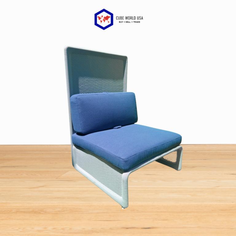 Steelcase Coalesse Blue Lounge With Screen