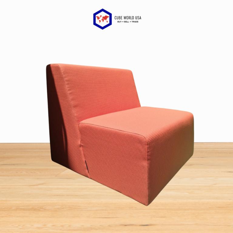 Steelcase Turnstone Campfire Orange Lounge