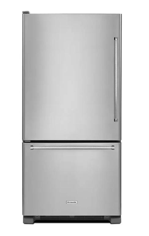 Kitchen Aid Refrigerator Model #: KBLS19KTMS2