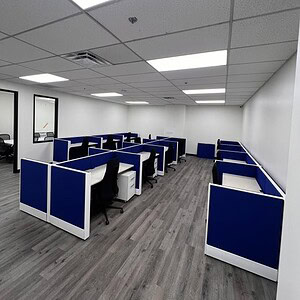 Adjustable Workstations for Modern Office Spaces.