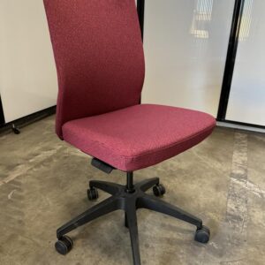 Allsteel armless chair seat sider & pneumatic