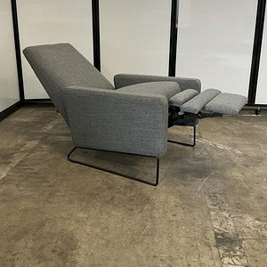 Motion Grey Comfortable Lounge Recliner for Relaxation and Comfort.