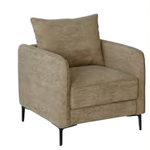 Comfortable New Haven Accent Chair in Taupe, perfect for modern living spaces.