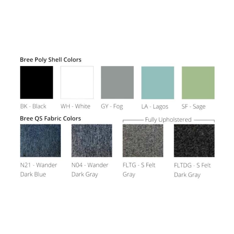 Bree Bar Stool Upholstered Seat