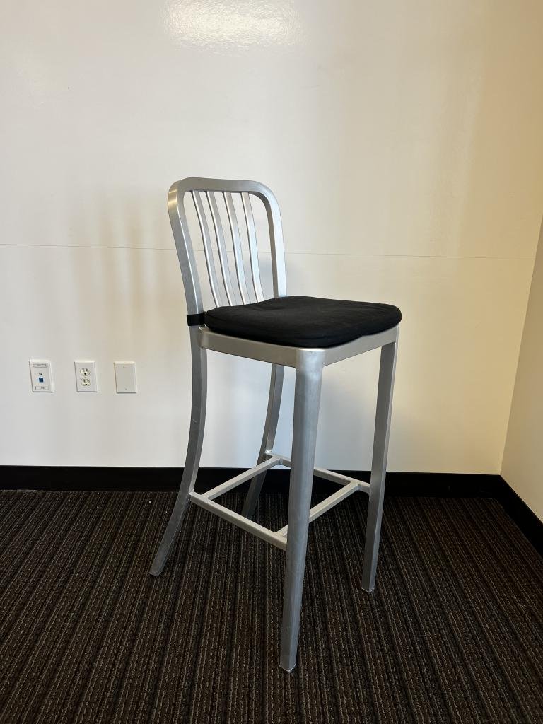 Crate & Barrel Metal Stool