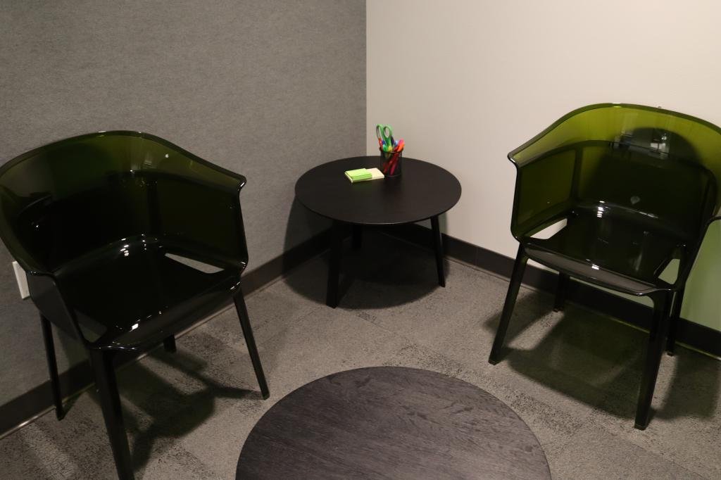 Eames Styled Green Bucket Stackable Chairs