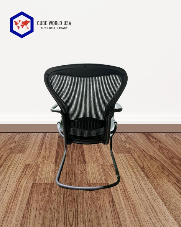 Herman Miller Aeron Guest Chair With Lumbar