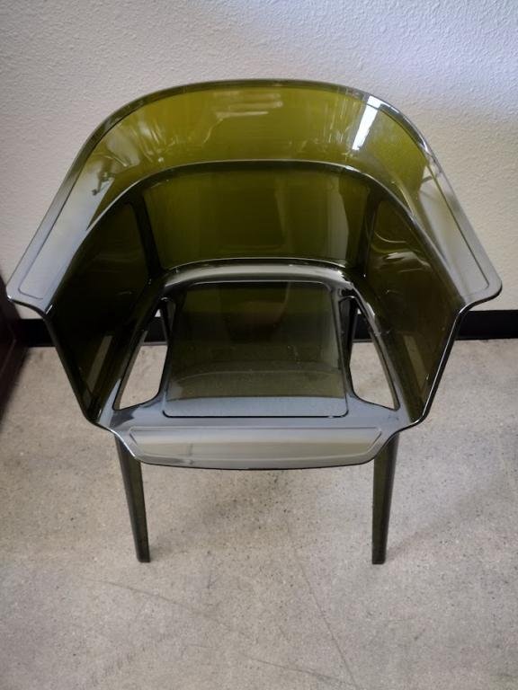 Eames Styled Green Bucket Stackable Chairs