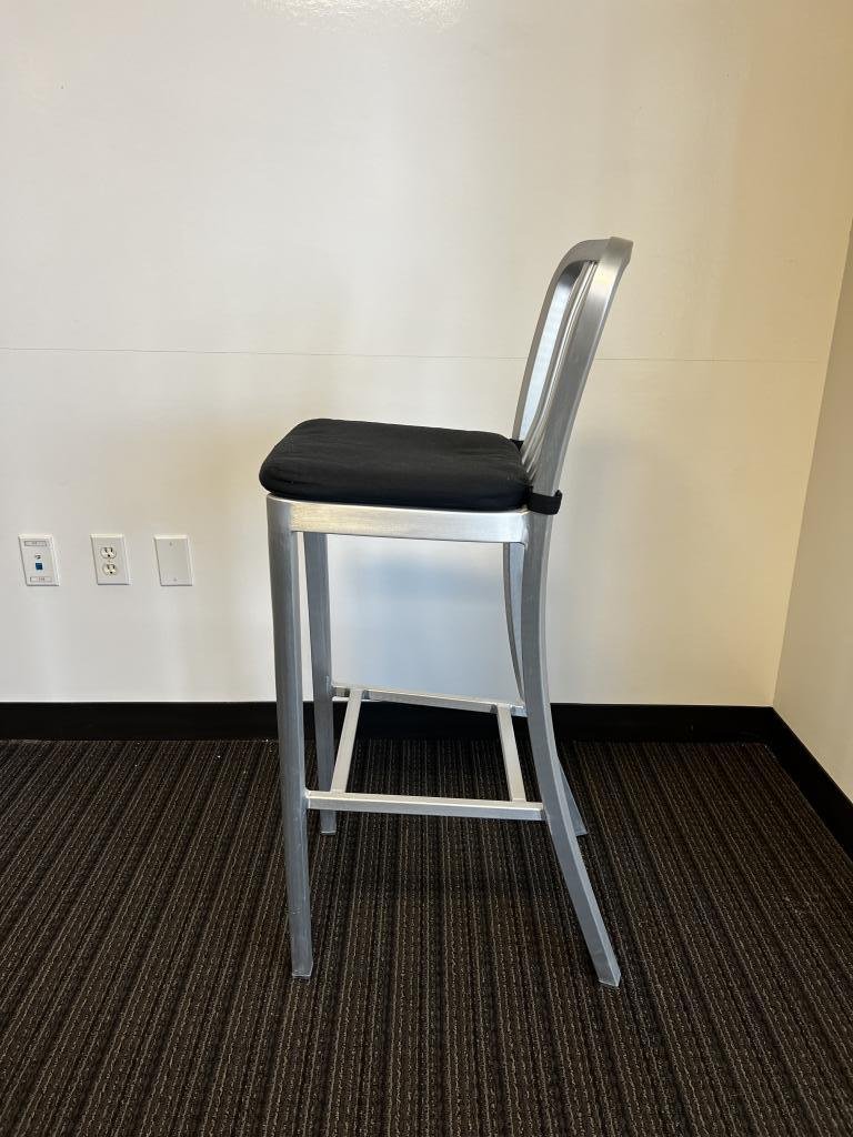 Crate & Barrel Metal Stool