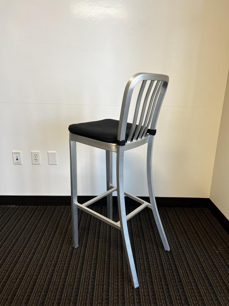 Crate & Barrel Metal Stool