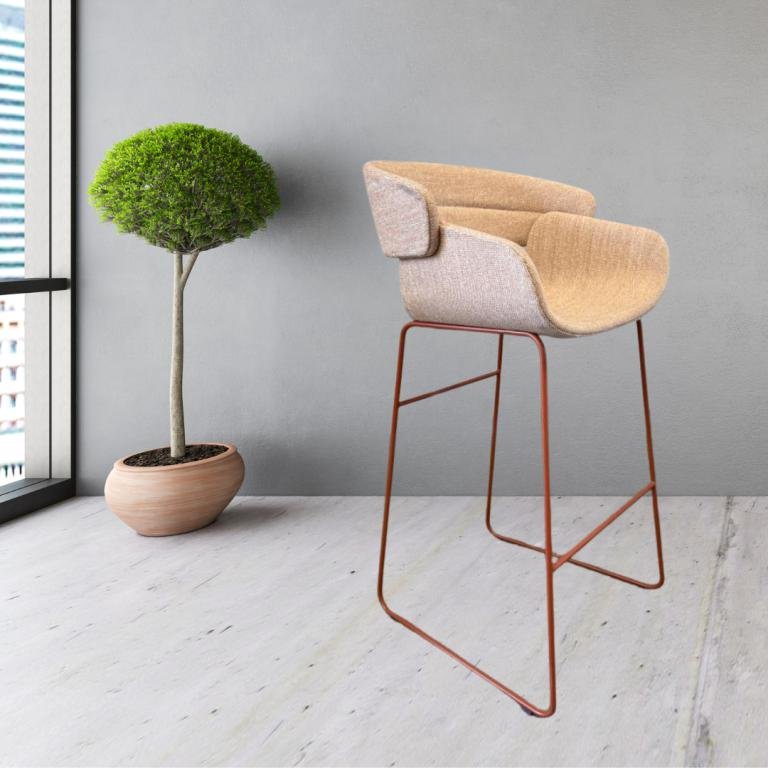 Blue Dot Racer sunburst seat and peach frame