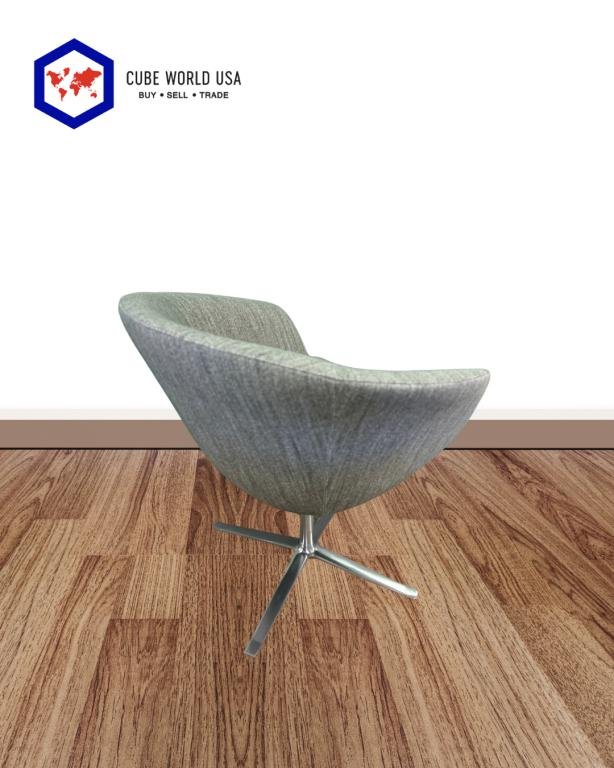 Steelcase Bob Lounge Swivel Chair Chrome X