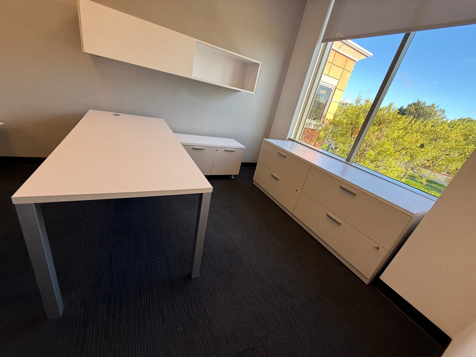 Steelcase Fully Loaded Executive Suite U Shape With Credenza