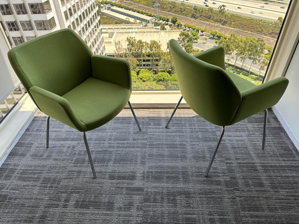 Coalesse Bindu Side Chair Lime Green