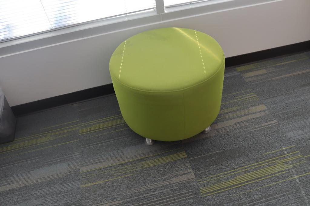 Turnstone Campfire Alight Ottoman Green
