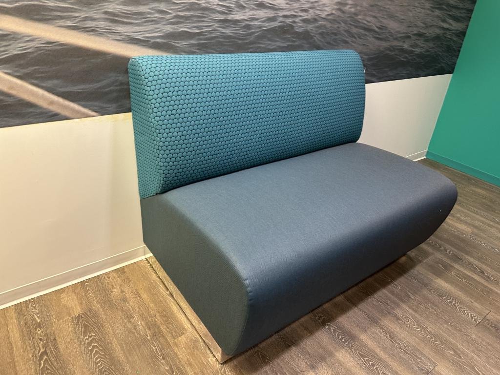 Teal & Blue 5 piece Gunlocke Modular Banquet