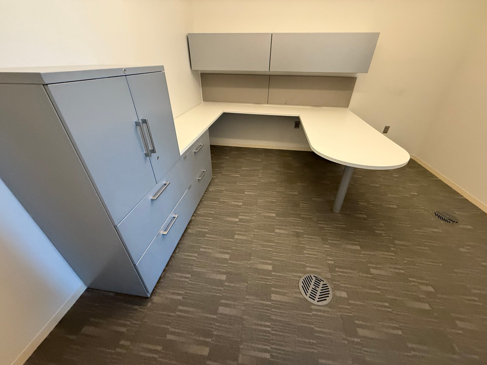 Haworth Executive Office Sets Fully Loaded U Shape With Storage
