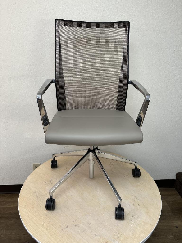 Genius by StlyleX ergonomic chrome base chair