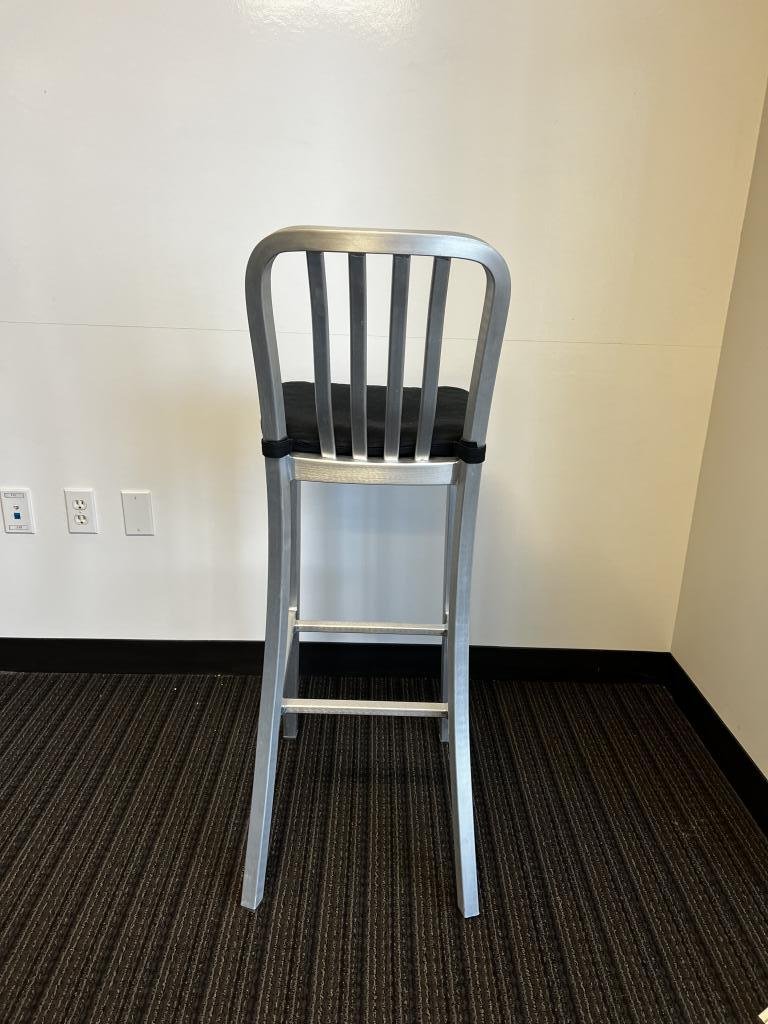 Crate & Barrel Metal Stool