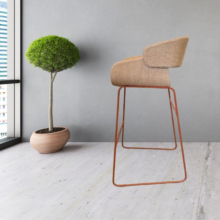 Blue Dot Racer sunburst seat and peach frame