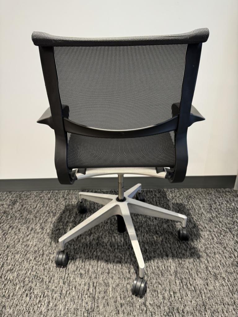 Herman Miller Setu Grey Mesh Back chair