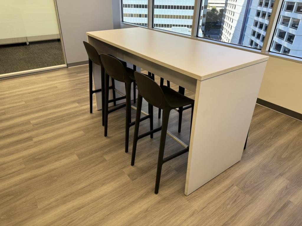 Emeco & Starck "Broom" Black Bar Stool